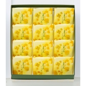 【春スイーツ】[菓匠 清閑院]　菜の花しぐれ(12個入)