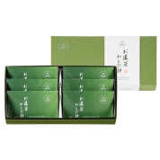 [菓匠 清閑院]　お濃茶わらび餅（6個入）