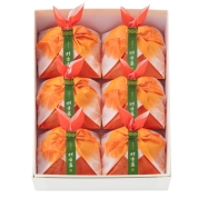 【冬スイーツ】[菓匠 清閑院]　蜜柑ぜりぃ 柑香露(6個入)