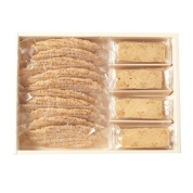 【新宿店お渡し】[銀座ウエスト]ギフトセット リーフパイ10枚/サブレスト20枚 GS-A