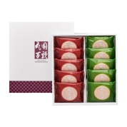 【新宿店お渡し】[花園万頭]花園煎餅(10入)