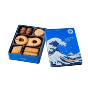 【新宿店お渡し】［泉屋東京店］波アート缶