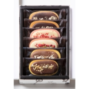 【新宿店お渡し】【冬スイーツ】［ロクメイカン］ショコララング６枚入