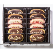 【新宿店お渡し】【冬スイーツ】［ロクメイカン］ショコララング１２枚入