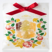 【新宿店お渡し】【クリスマススイーツ＆グルメ】［ロクメイカン］リボンパックホワイト