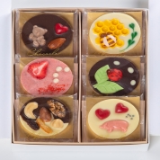 【新宿店お渡し】【クリスマススイーツ＆グルメ】［ロクメイカン］ショコクル６入