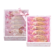 【新宿店お渡し】【春スイーツ】［ロクメイカン］さくらリーフパイ５枚入り