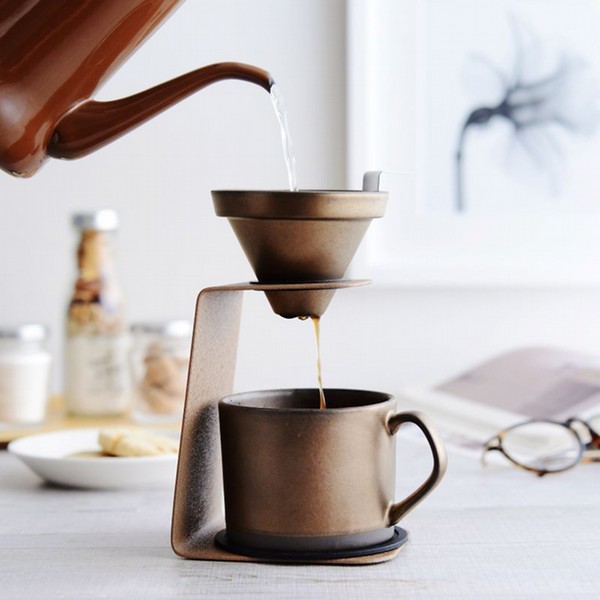 コーヒーメーカー作品展で購入　陶器　コーヒーメーカー　コーヒー用品