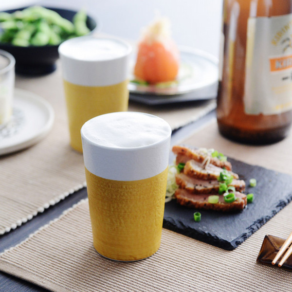 飲める人も飲めない人も乾杯！波佐見焼のビアコップ／Floyd - 京王