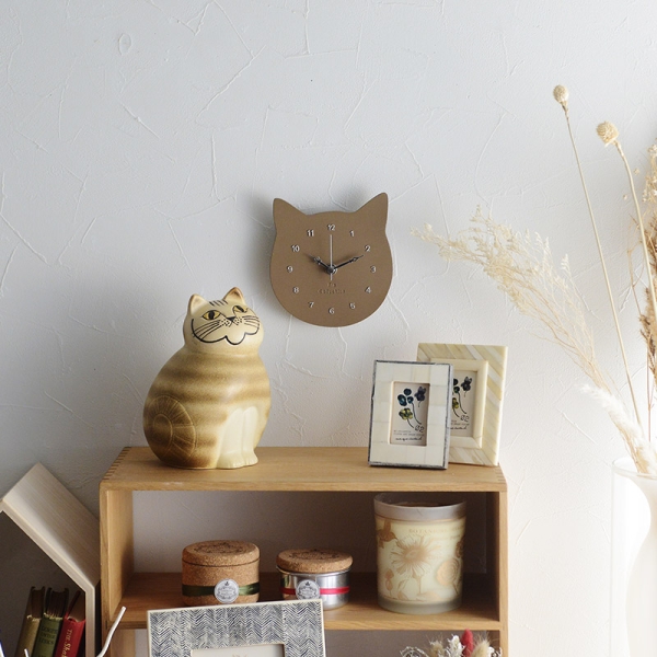 掛け＆置きで飾れる 猫顔シルエット時計 - 京王ネットショッピング | 京王百貨店