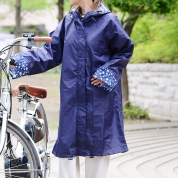 雨の日の自転車に◎　オトナ可愛いレインウェア／HARAINY