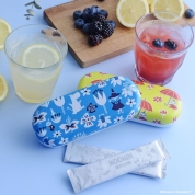 ムーミン缶入り　北欧のレモネードとベリーソーダ／MOOMIN & TABLE