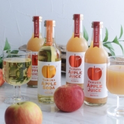 青森産りんご まるごとストレートジュース＆ソーダ