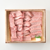 【産直】[丸賢]A5ランク松阪牛焼肉＆三重県産豚肩ロースプチトンテキセット　（冷凍便）