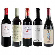 ◆イタリア赤ワイン5本セット