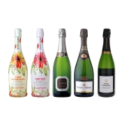 ◎世界を旅する、華やぎスパークリング5本セレクション