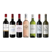 ◎フランスとイタリア、二つの名醸地を堪能する赤白ロゼ７本セレクション